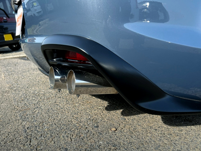 dual muffler of STANCE SE3P RX-8 TYPE-RS.