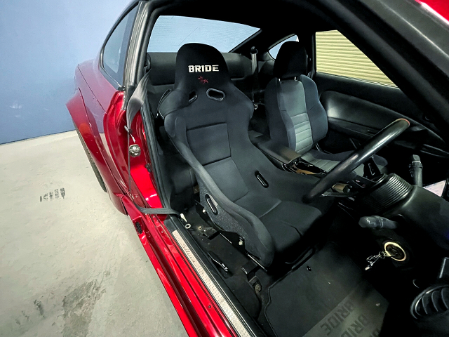 Driver-side full bucket seat of WIDEBODY S15 SILVIA SPEC-R.