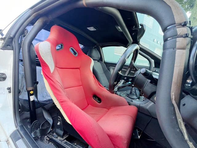 Driver-side full bucket seat of S15 SILVIA SPEC-R with WIDEBODY.