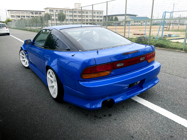 Rear exterior of S13 SILEIGHTY with WIDEBODY.
