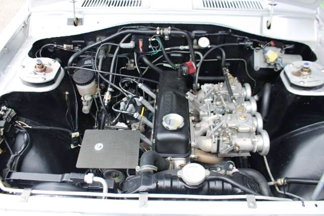 A12 1.2L OHC engine with Twin 45mm WEBER carbs.