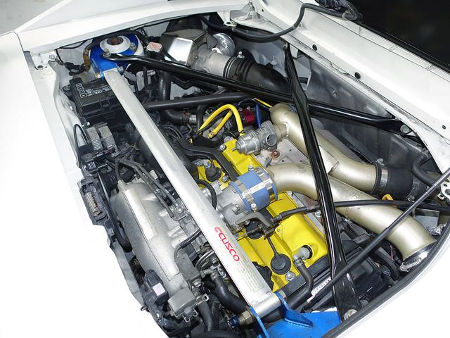 3S-GTE Turbo engine With TRUST turbocharger.