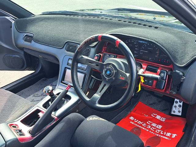 Dashboard of 180SX TYPE-X with GCG TURBINE and POWER-FC.