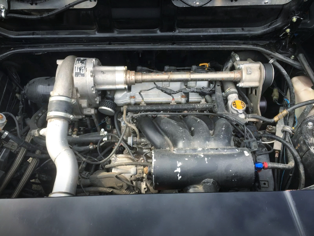 1MZ-FE 3.0L V6 engine with TRD supercharger.