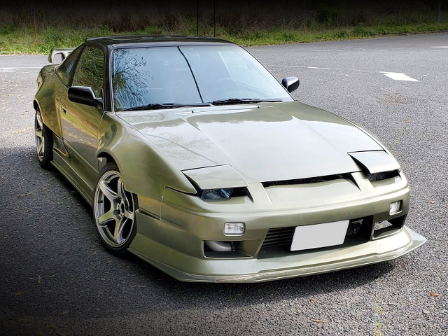 Front exterior of S13 240SX.