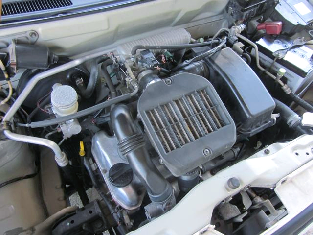 K6A twin cam turbo engine in 5th Gen SUZUKI ALTO Vs engine room.