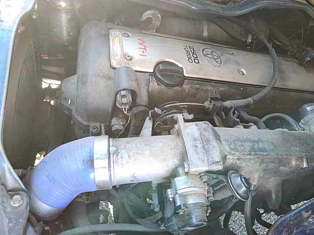 1JZ-GTE turbo engine of 4th Gen H100 TOYOTA HIACE With 1JZ turbo.