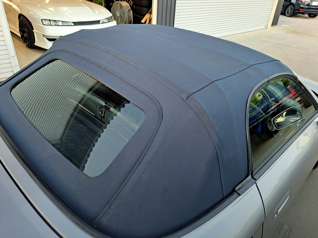 soft top of ZZW30 TOYOTA MR-S with 2ZZ-GE and 6MT.