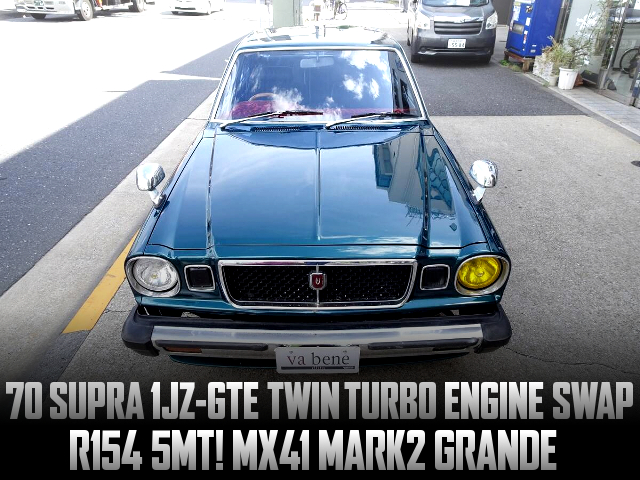 1JZ-GTE twin turbo and R154 5MT swapped MX41 MARK 2 GRANDE.