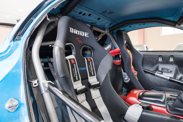 BRIDE seats of RE-AMEMIYA DEMO CAR FD3S EFINI RX-7 TYPE-RB BUTHERST.