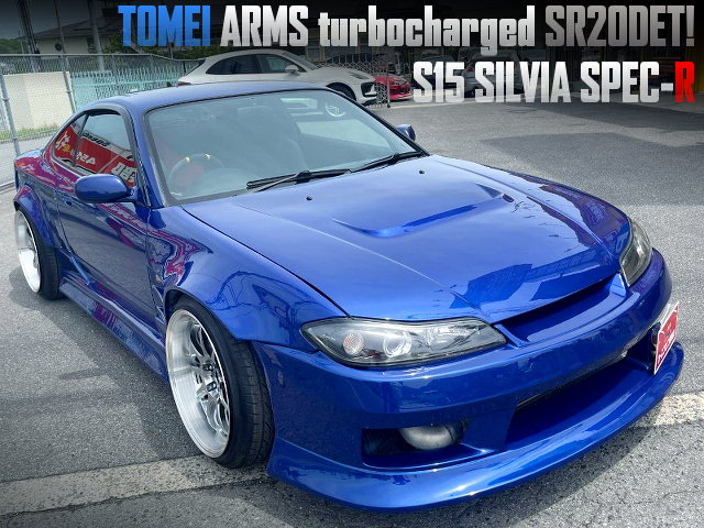 TOMEI ARMS turbocharged WIDEBODY S15 SILVIA SPEC-R.