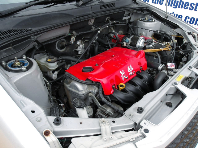 1NZ-FE engine of TOYOTA SUCCEED VAN 1.5 UL with sports mind produced by Shachiku.