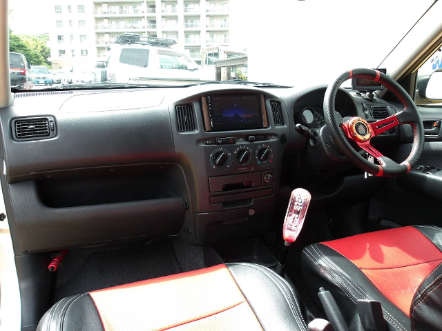interior of TOYOTA SUCCEED VAN 1.5 UL with sports mind produced by Shachiku.