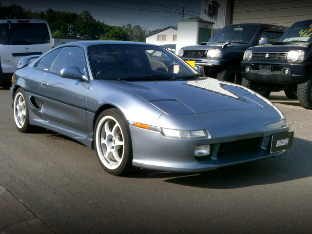 Front exterior of SW20 MR2 GT-S.