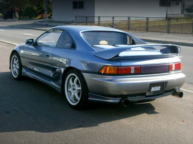 Rear exterior of SW20 MR2 GT-S.