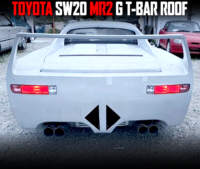TOYOTA SW20 MR2 G T-BAR ROOF with supercar style.
