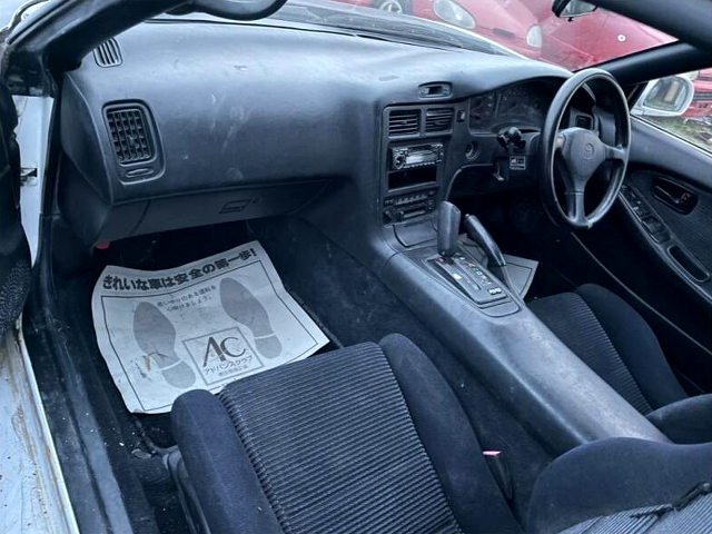 Interior of TOYOTA SW20 MR2 G T-BAR ROOF with supercar style.