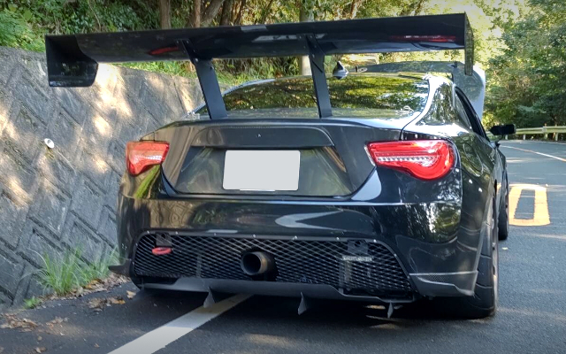 Rear exterior of Over 400PS ZN6 TOYOTA 86.