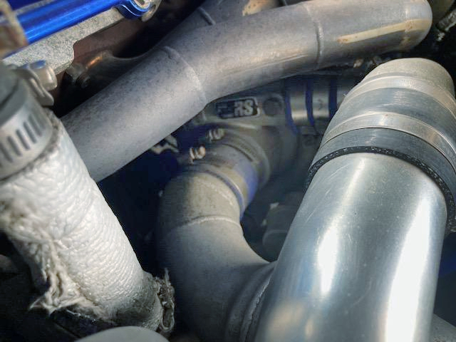 HKS GT-RS turbocharger on RB25DET.