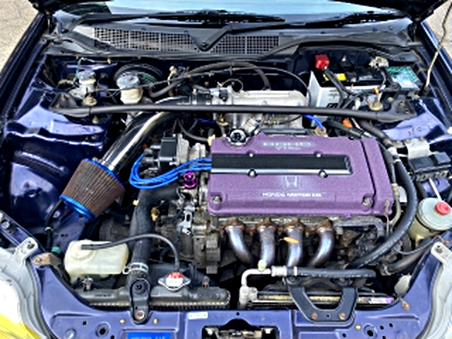 B16A VTEC engine of Static EK4 HONDA CIVIC SiR.