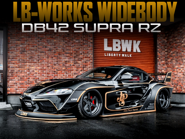 LB-WORKS WIDEBODY and JPS livery on DB42 SUPRA RZ.