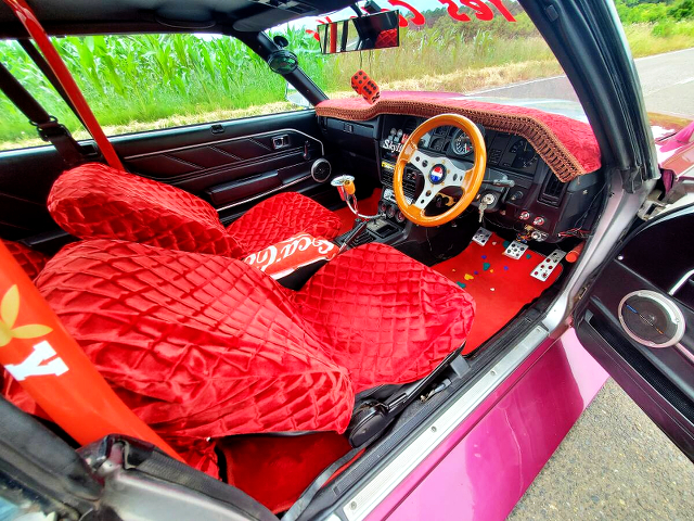 Interior of Kaido racer HGC211 SKYLINE JAPAN.