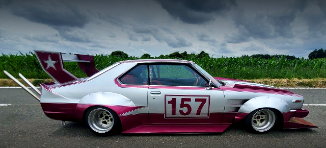 Right-side exterior of Kaido racer HGC211 SKYLINE JAPAN.