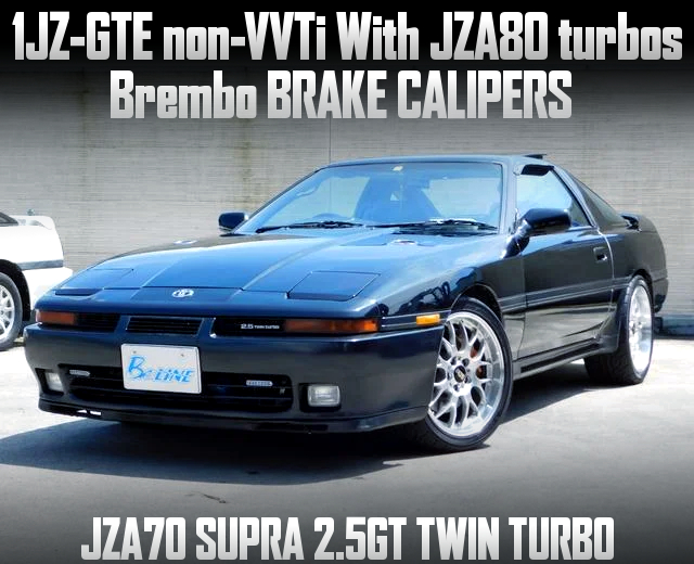 1JZ-GTE non-VVTi With JZA80 turbos, Brembo brake upgrade of JZA70 SUPRA.