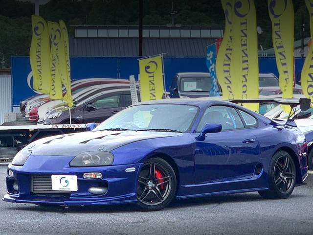 Front exterior of JZA80 SUPRA RZ-S With NOS.