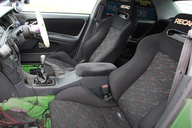 Seats of JZX100 CHASER TOURER-V EXCITING PACKAGE.