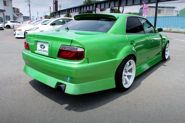 Rear exterior of JZX100 CHASER TOURER-V EXCITING PACKAGE.