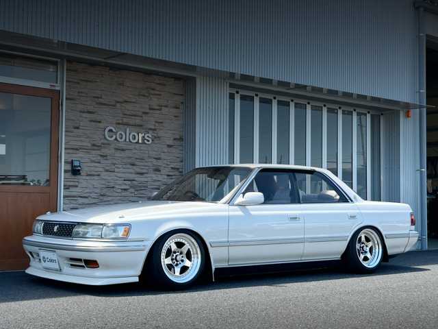 Front exterior of JZX81 CHASER 2.5 AVANTE LORDLY.