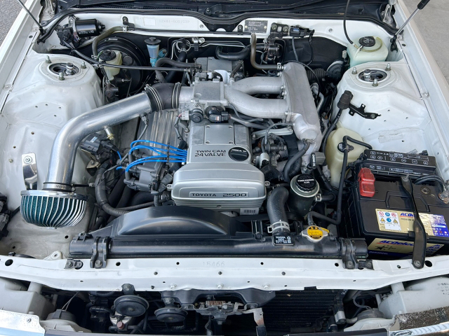 1JZ-GE engine of JZX81 CHASER 2.5 AVANTE LORDLY.