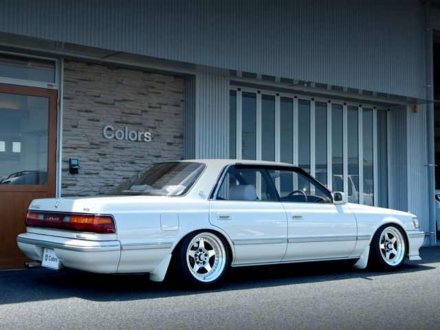 Rear exterior of JZX81 CHASER 2.5 AVANTE LORDLY.