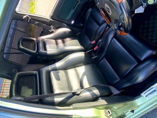 Interior seats of L700S MIRA with MIRA GINO faced.