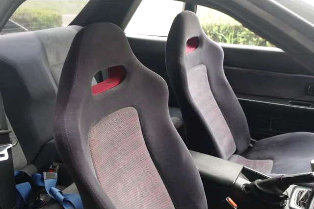 Interior seats of R32 SKYLINE GT-R.
