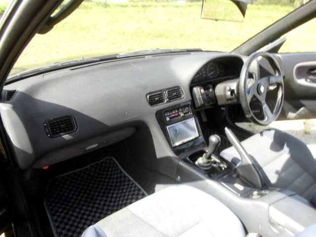Dashboard of S13 NISSIN SILVIA Qs with RB26DETT.