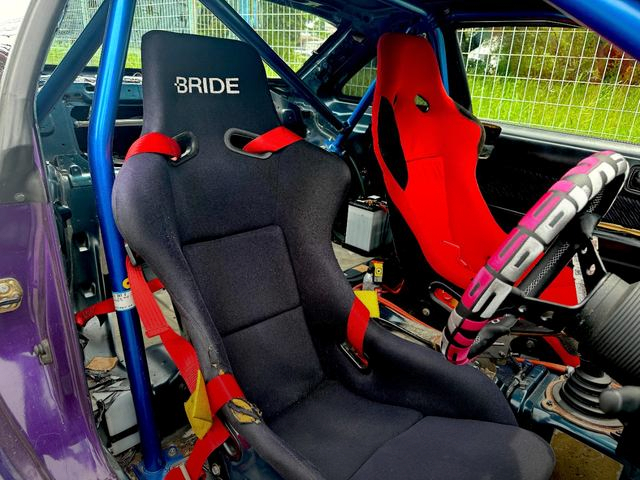 Interior two-seats of S14 SILVIA Ks.