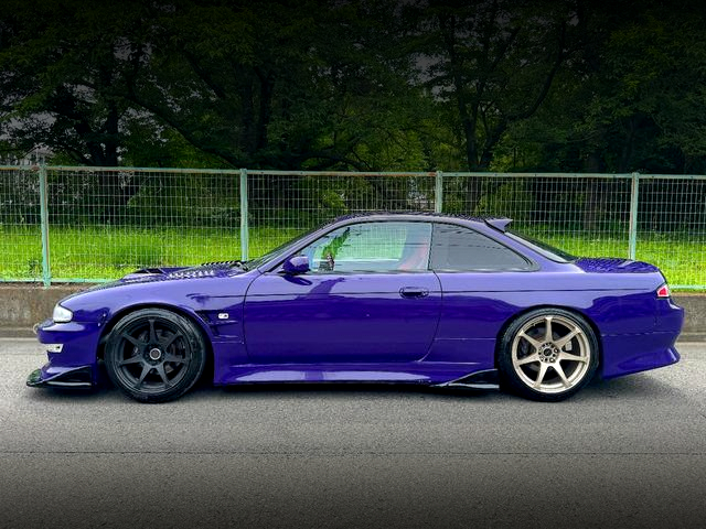 Side exterior of S14 SILVIA Ks.