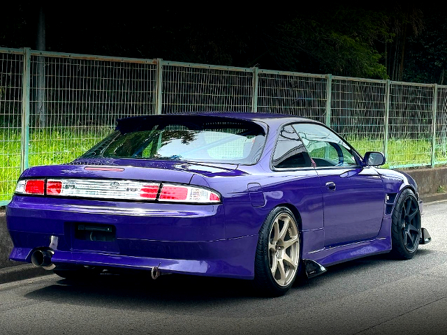 Rear exterior of S14 SILVIA Ks.