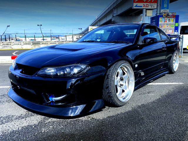 Front exterior of WIDEBODY S15 SILVIA.