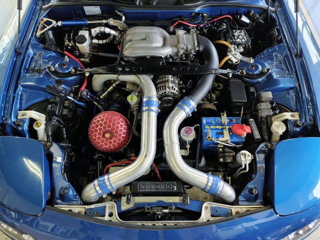 13B-REW Rotary engine with TO4S single turbo.