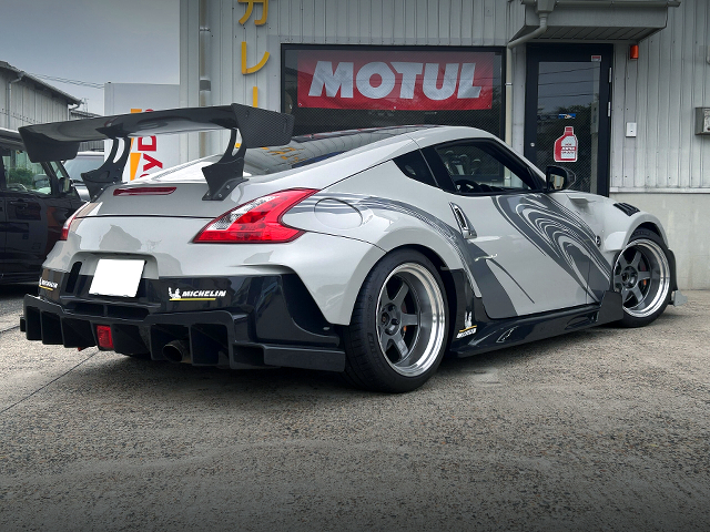 Rear exterior of WIDEBODY Z34 FAIRLADY Z VERSION ST.