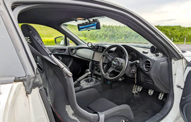 Interior of WIDEBODY ZN6 TOYOTA 86GT.