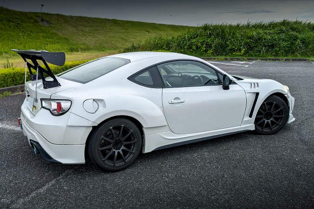 Rear exterior of WIDEBODY ZN6 TOYOTA 86GT.