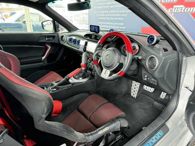 Interior of ZN6 TOYOTA 86GT.