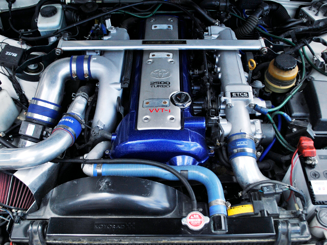 VVT-i 1JZ-GTE with GT2 turbine.