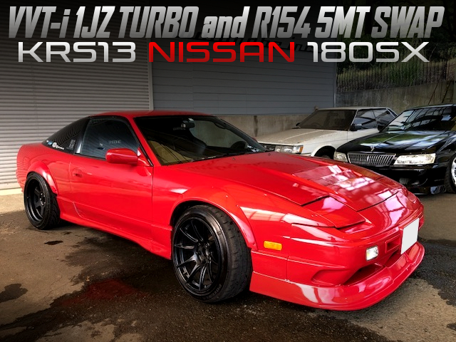 1JZ turbo and R154 5MT swapped 180SX.