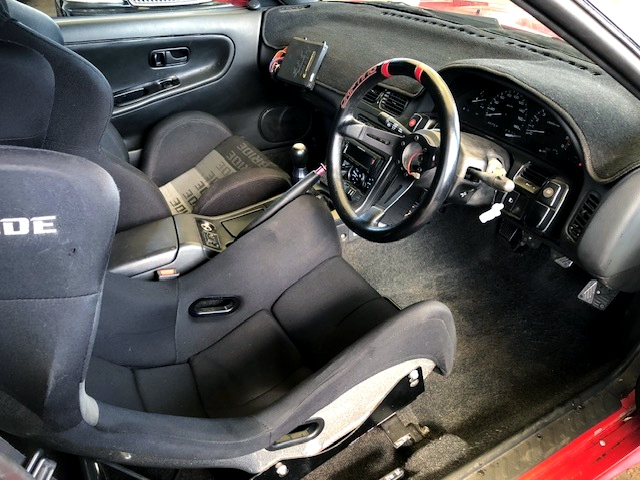 Interior Dashboard of KRS13 NISSAN 180SX.