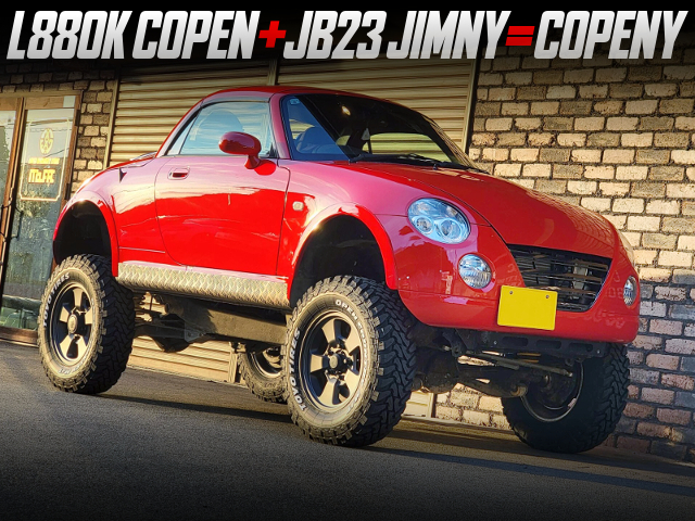 COPENY with L880K COPEN and JB23 JIMNY combination.